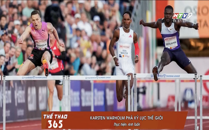Karsten Warholm phá kỷ lục thế giới