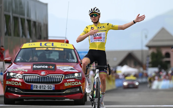 Chặng 7 cuộc đua Criterium du Dauphine: Pogacar khẳng định đẳng cấp