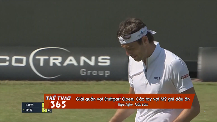 Giải quần vợt Stuttgart Open: Các tay vợt Mỹ ghi dấu ấn