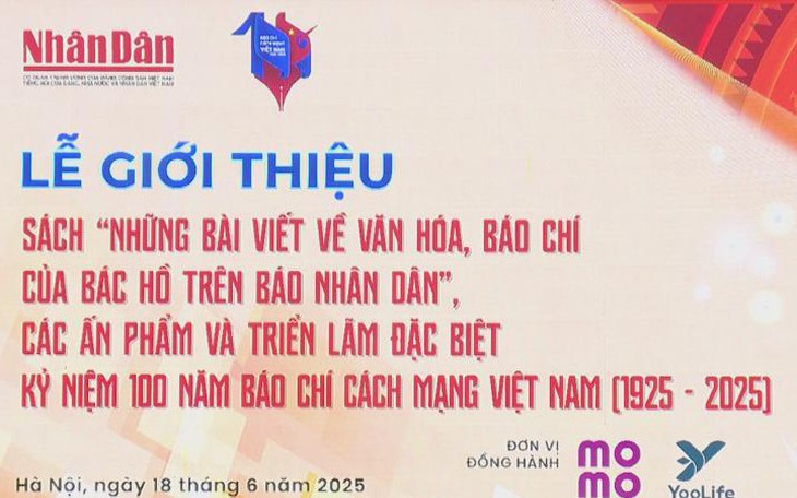 Ra mắt sách và ấn phẩm đặc biệt kỷ niệm 100 năm Báo chí Cách mạng Việt Nam