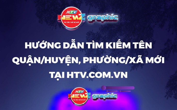 NewZgraphic: Tra cứu nhanh 168 phường, xã, đặc khu thuộc TP.HCM mới