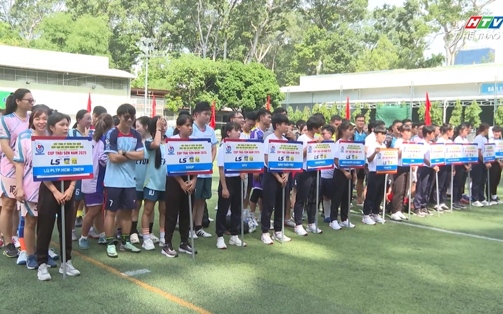 Khai mạc Giải Bóng đá Hội nhà báo TP.HCM