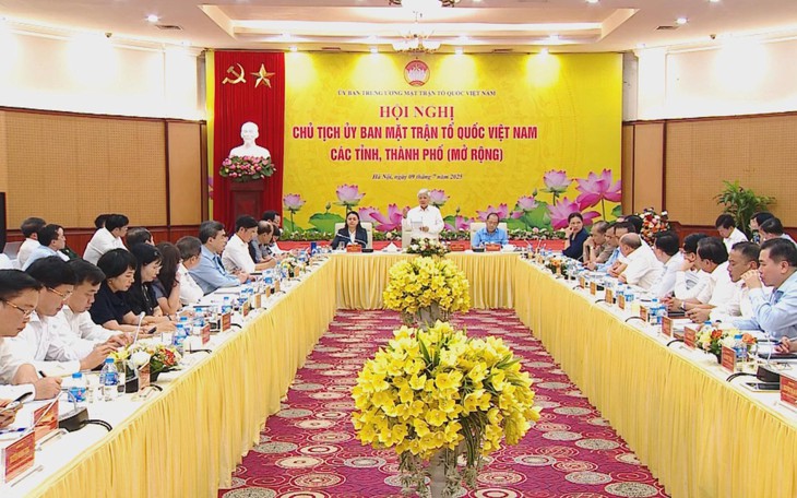 Hội nghị bàn giải pháp đảm bảo hệ thống mặt trận hoạt động thông suốt, hiệu quả sau sắp xếp