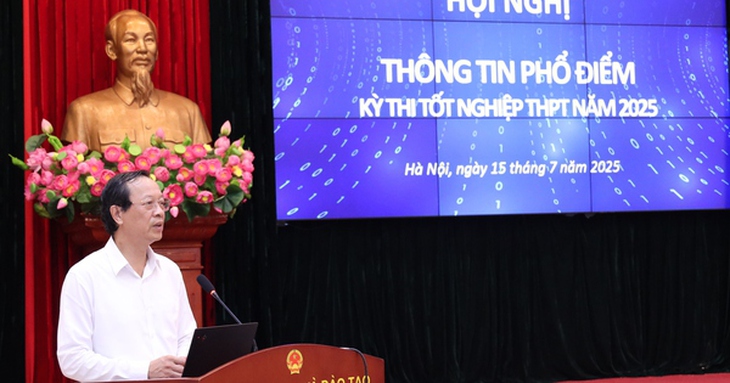 Công bố phổ điểm thi tốt nghiệp THPT 2025
