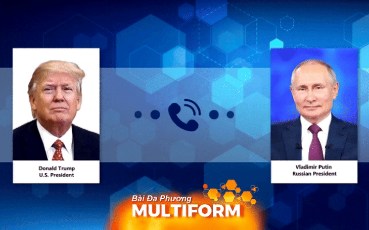Nga: Ông Putin rời sự kiện giữa chừng để điện đàm với ông Trump