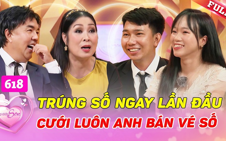 Trúng vé số ngay lần đầu mua, cưới luôn anh bán vé số
