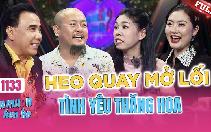 Mang heo quay đến "Bạn muốn hẹn hò" tặng nhà gái