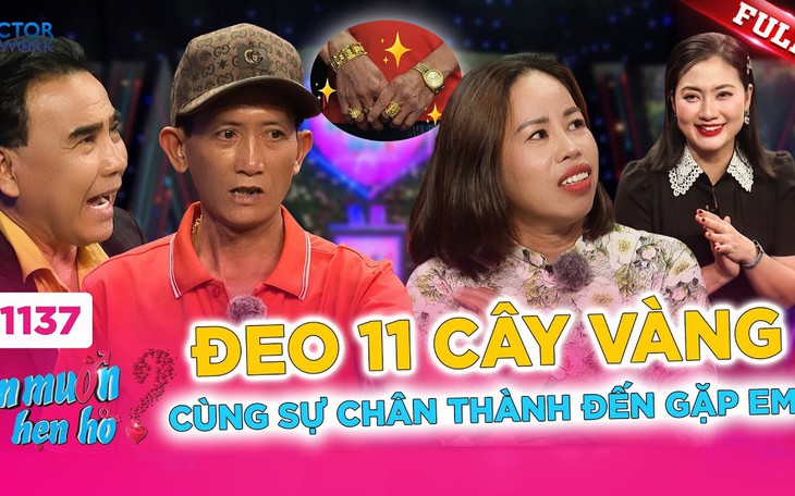 Đeo 11 cây vàng đi tìm bạn gái