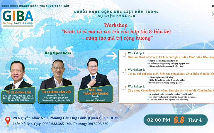 Kinh tế vĩ mô và vai trò của hợp tác và liên kết - cùng tạo giá trị cộng hưởng
