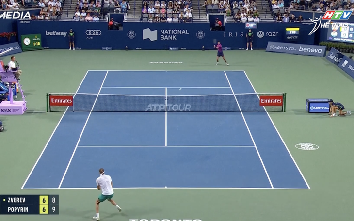 Alexander Zverev vào Bán kết National Bank Open
