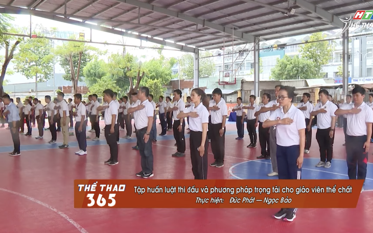 Tập huấn chuyên môn cho giáo viên thể chất, chuẩn bị cho năm học mới