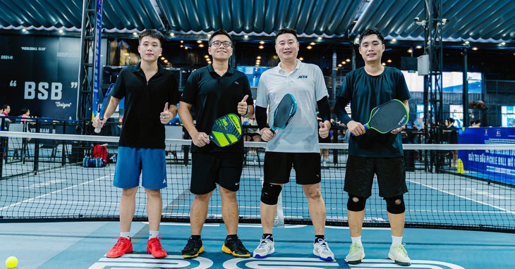 Sôi nổi Giải Pickleball cán bộ đoàn viên TP.HCM