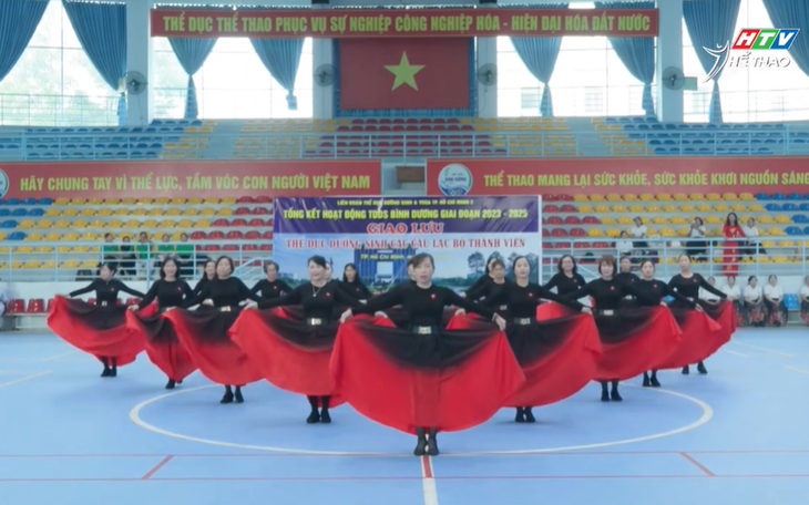 Tổng kết phong trào thể dục dưỡng sinh khu vực 2 TP. Hồ Chí Minh