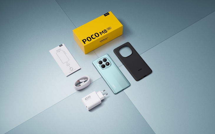 POCO M8 Series với hiệu năng mạnh mẽ chính thức mở bán tại Việt Nam