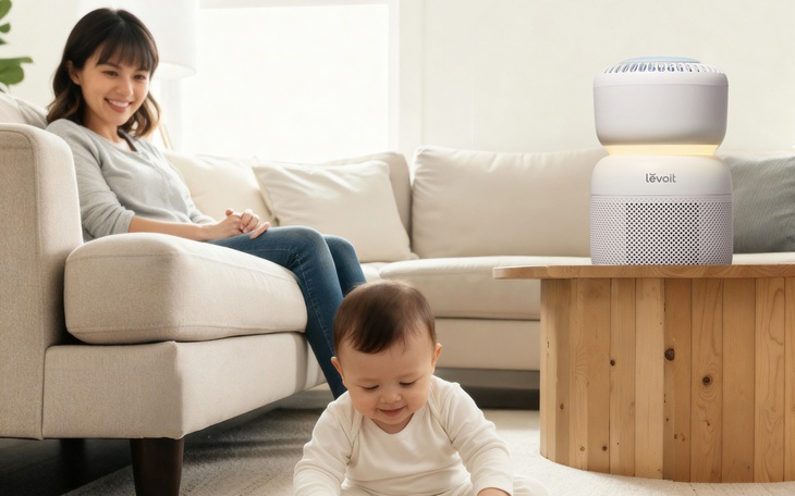 Levoit ra mắt máy lọc không khí dành cho trẻ sơ sinh đầu tiên tại Việt Nam