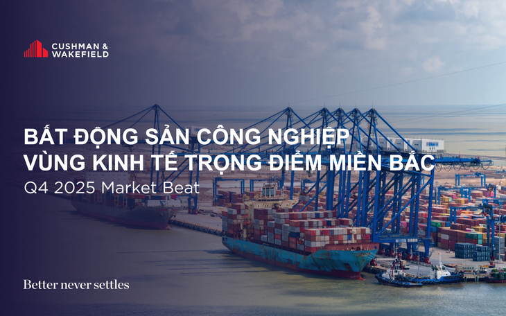 Thị trường bất động sản công nghiệp miền Bắc tăng trưởng mạnh trong quý IV năm 2025