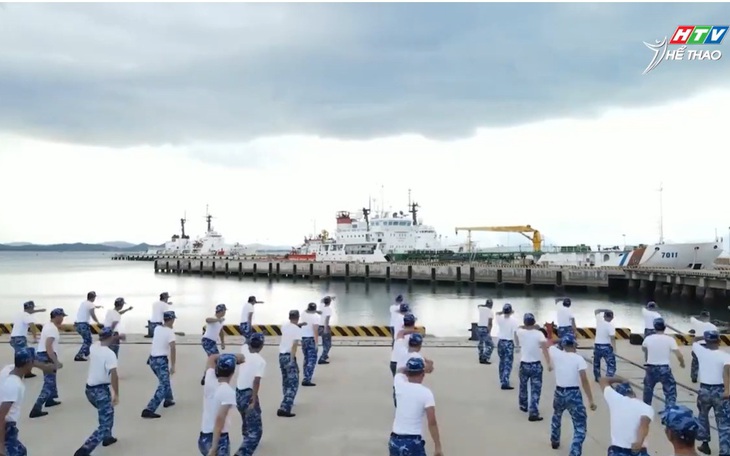 Những ngày đầu năm mới của các chiến sĩ cảnh sát biển