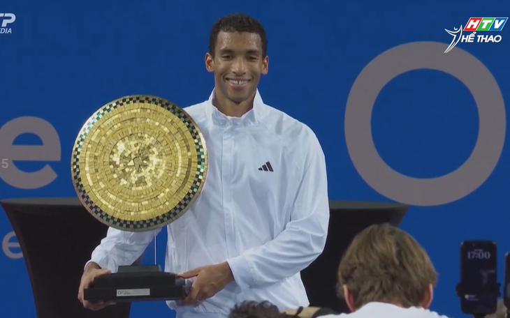 Felix Auger Aliassime vô địch giải Montpellier mở rộng lần thứ 2 liên tiếp