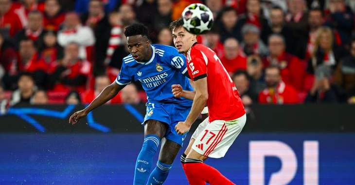 Vinicius lập siêu phẩm, Real Madrid đánh bại Benfica