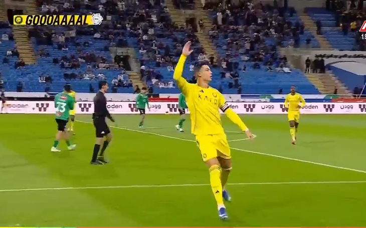 Ronaldo ghi bàn và kiến tạo giúp Al Nassr chiến thắng