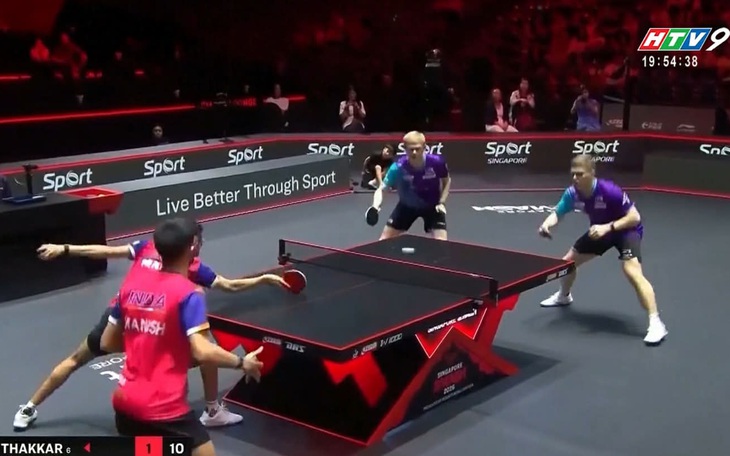 Wang Chuqin vào tứ kết giải bóng bàn WTT Singapore Smash