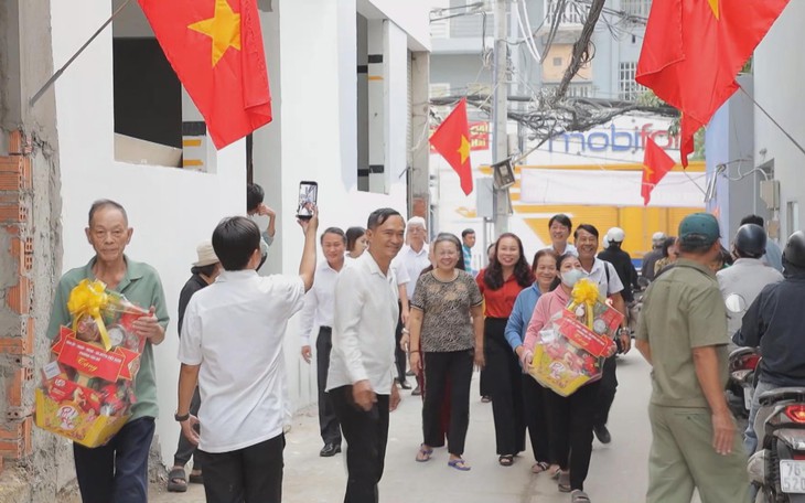 Hoàn thành nâng cấp, mở rộng hẻm 672 đường Huỳnh Tấn Phát tại phường Tân Mỹ