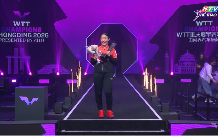 Félix Lebrun và Miwa Harimoto vô địch Giải bóng bàn WTT Champions Chongqing