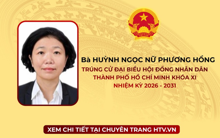 Bà Huỳnh Ngọc Nữ Phương Hồng trúng cử Đại biểu Hội đồng nhân dân TP. Hồ Chí Minh Khóa XI nhiệm kỳ 2026 - 2031