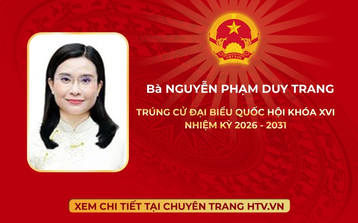 Bà Nguyễn Phạm Duy Trang trúng cử Đại biểu Quốc hội Khóa XVI