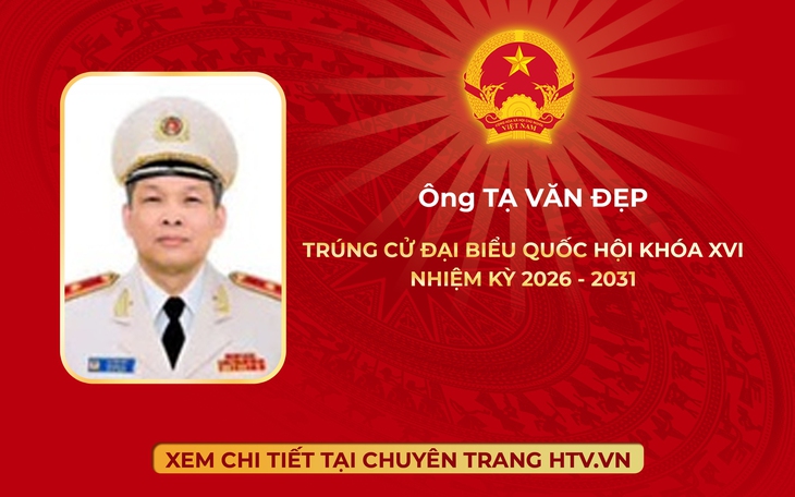 Ông Tạ Văn Đẹp trúng cử Đại biểu Quốc hội Khóa XVI