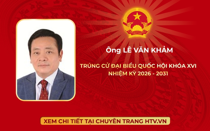Ông Lê Văn Khảm trúng cử Đại biểu Quốc hội Khóa XVI