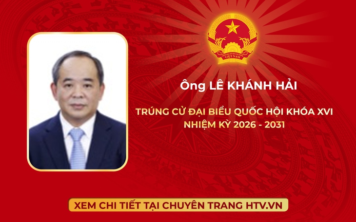 Ông Lê Khánh Hải trúng cử Đại biểu Quốc hội Khóa XVI