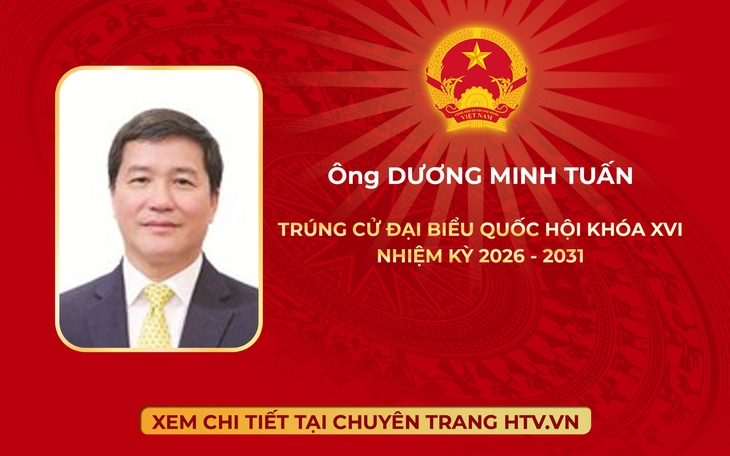 Ông Dương Minh Tuấn trúng cử Đại biểu Quốc hội Khóa XVI