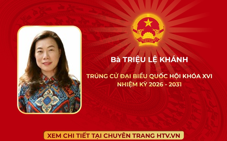 Bà Triệu Lệ Khánh trúng cử Đại biểu Quốc hội Khóa XVI