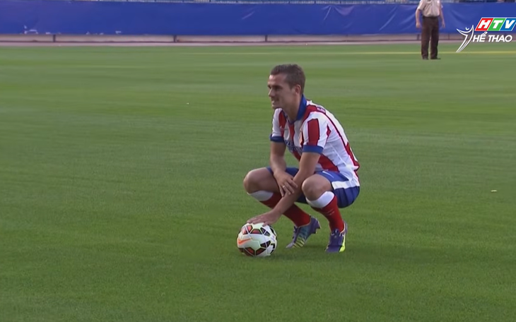 Antoine Griezmann ra mắt trong màu áo mới