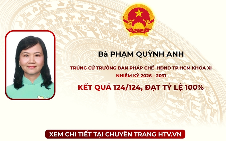 Tóm tắt tiểu sử bà Phạm Quỳnh Anh - Trưởng Ban Pháp chế HĐND TP. Hồ Chí Minh khóa XI