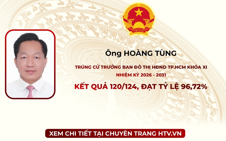 Tóm tắt tiểu sử ông Hoàng Tùng - Trưởng Ban Đô thị HĐND TP. Hồ Chí Minh khóa XI