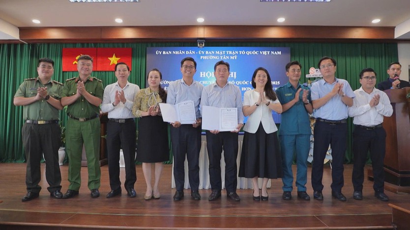 Phường Tân Mỹ đẩy mạnh ứng dụng chuyển đổi số trong hành chính công - Ảnh 3.