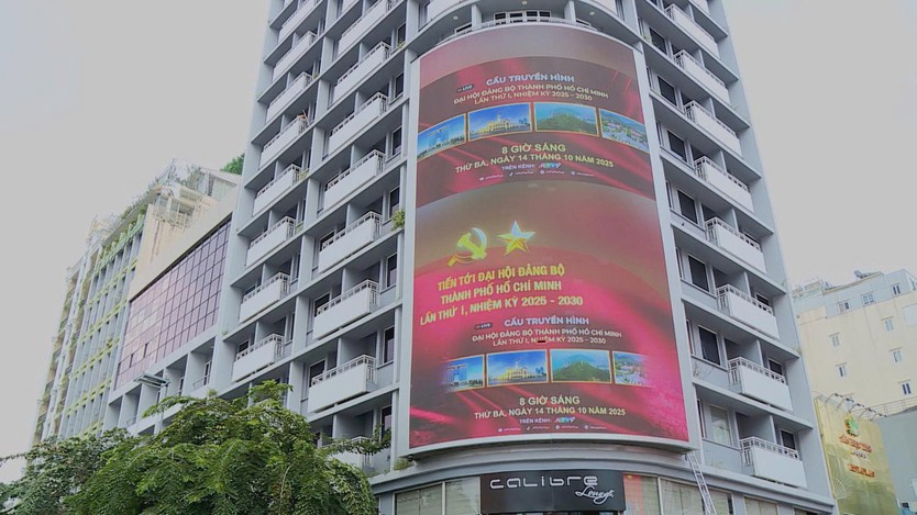 TP. Hồ Chí Minh rực rỡ cờ hoa, sẵn sàng cho Đại hội Đảng bộ Thành phố lần thứ I- Ảnh 4.