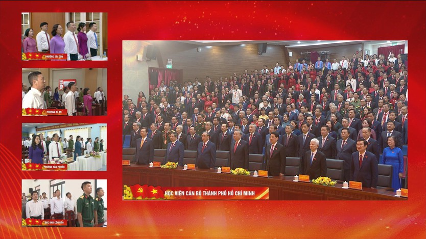 Khai mạc Đại hội Đại biểu Đảng bộ TP. Hồ Chí Minh lần thứ I, nhiệm kỳ 2025-2030 - Ảnh 3.