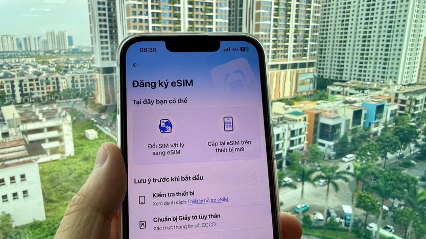 Dễ dàng kích hoạt sử dụng eSIM VinaPhone mọi lúc mọi nơi - Ảnh 1.