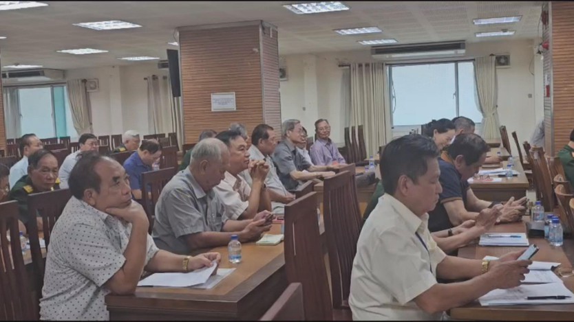 Hội Hỗ trợ Gia đình Liệt sĩ và Thương binh TP. Hồ Chí Minh tổ chức Hội nghị Ban Chấp hành lần thứ 12 - Ảnh 1.