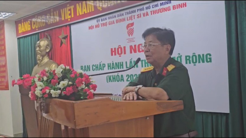 Hội Hỗ trợ Gia đình Liệt sĩ và Thương binh TP. Hồ Chí Minh tổ chức Hội nghị Ban Chấp hành lần thứ 12 - Ảnh 3.