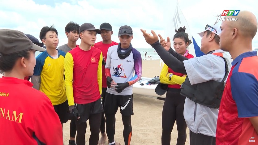 Từ Vũng Tàu, những cánh buồm Việt Nam hướng đến SEA Games 33 - Ảnh 1.