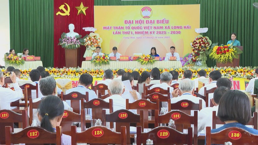 Đại hội Đại biểu MTTQ Việt nam xã Long Hải lần thứ I, nhiệm kỳ 2025 - 20230 - Ảnh 1.