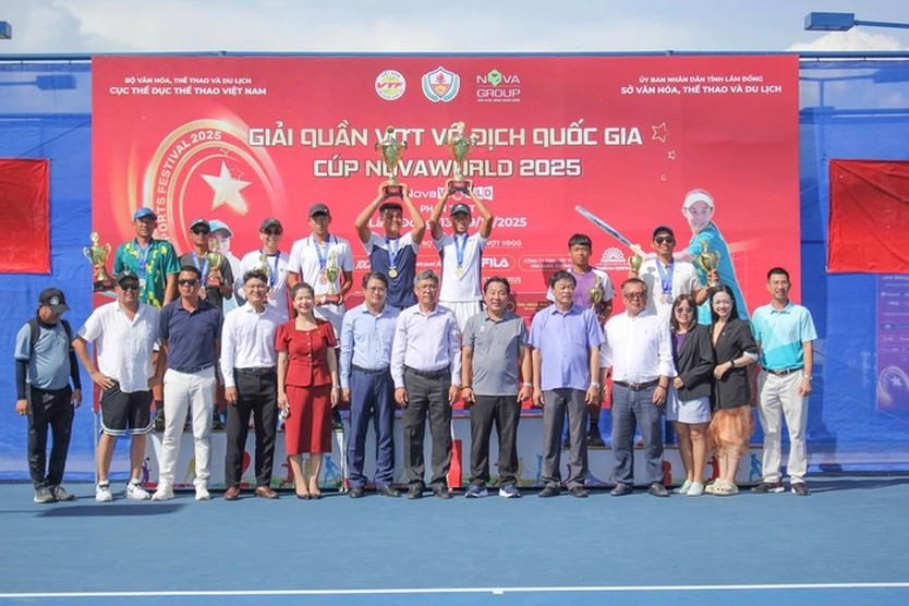 Kết thúc Giải quần vợt vô địch Quốc gia - Ảnh 2.