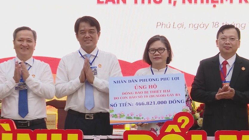 Đại hội đại biểu Mặt trận Tổ quốc Việt Nam phường Phú Lợi- Ảnh 4.