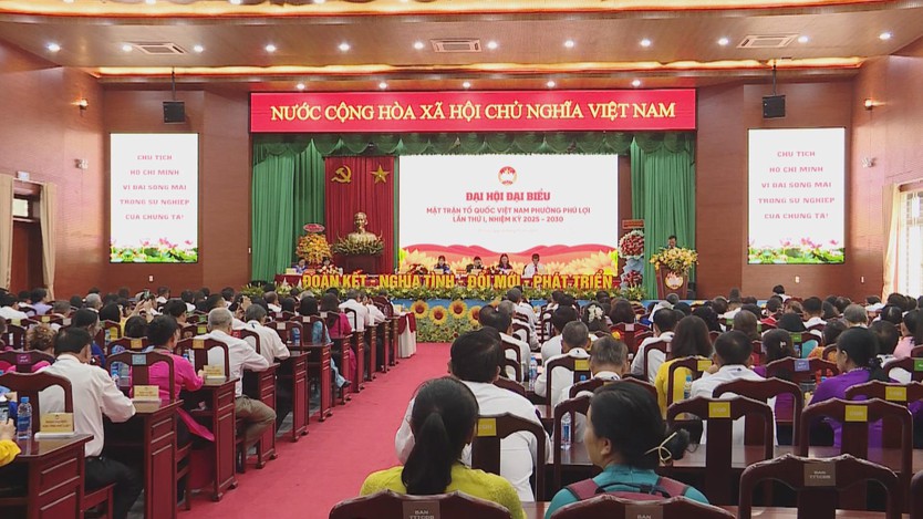 Đại hội đại biểu Mặt trận Tổ quốc Việt Nam phường Phú Lợi- Ảnh 2.