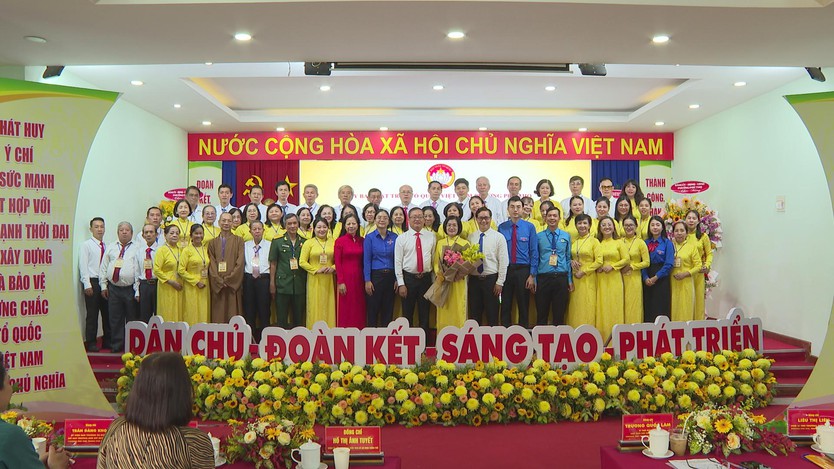 Đại hội đại biểu MTTQ Việt Nam phường Phú Thọ nhiệm kỳ 2025 - 2030- Ảnh 1.