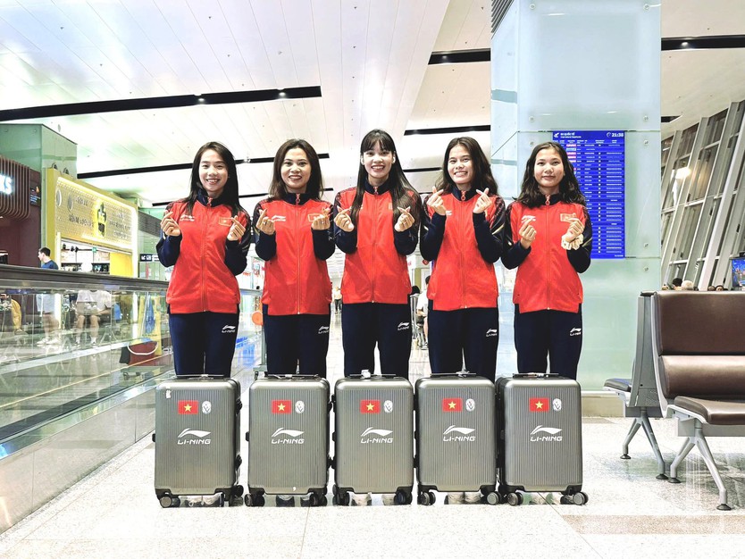 Đội tiếp sức 4x400m nữ tập huấn tại Pháp để bảo vệ huy chương vàng SEA Games- Ảnh 1.